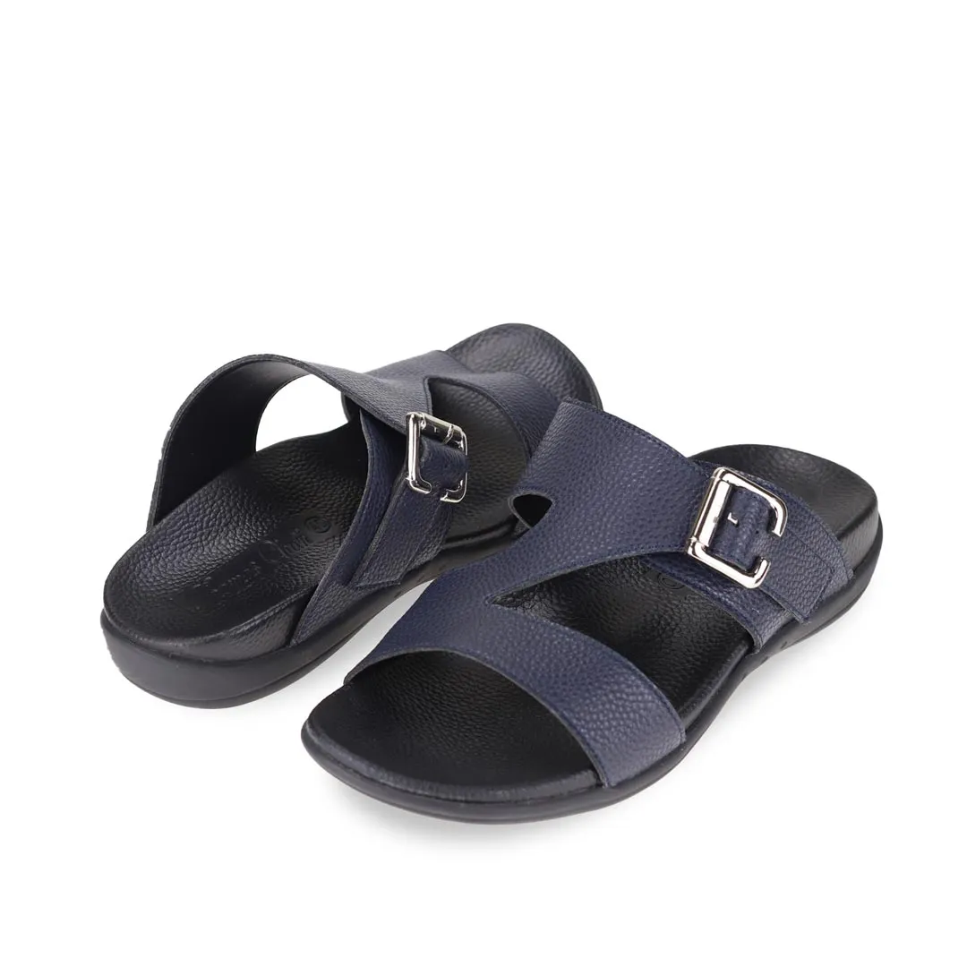 [20% off at cart] Men Zig Zag Buckle Sandals