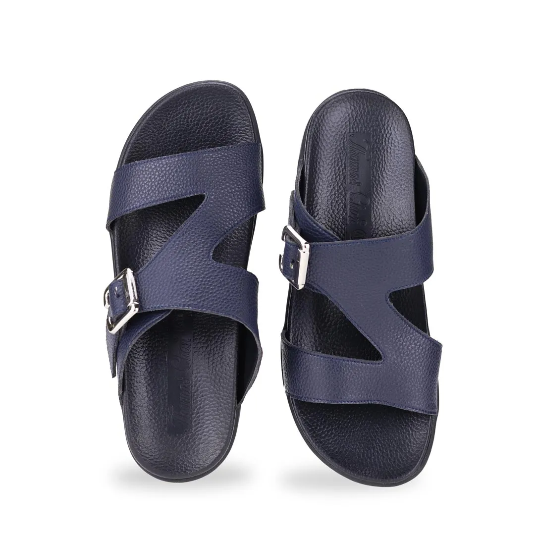 [20% off at cart] Men Zig Zag Buckle Sandals