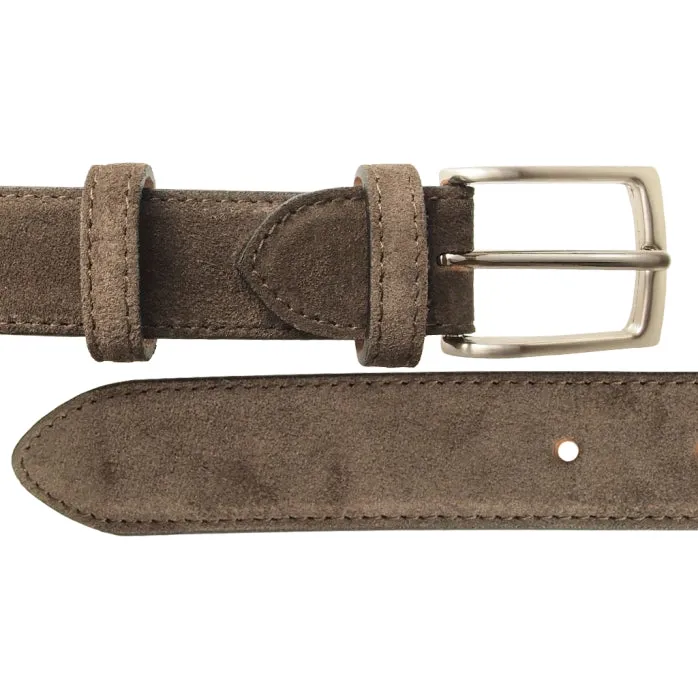 30 mm Sartorial Suede Belt Bison