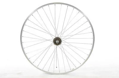 700c (622x19) SINGLE SPEED ALLOY REAR WHEEL TREKKING-HYBRID 16 TEETH FREEWHEEL