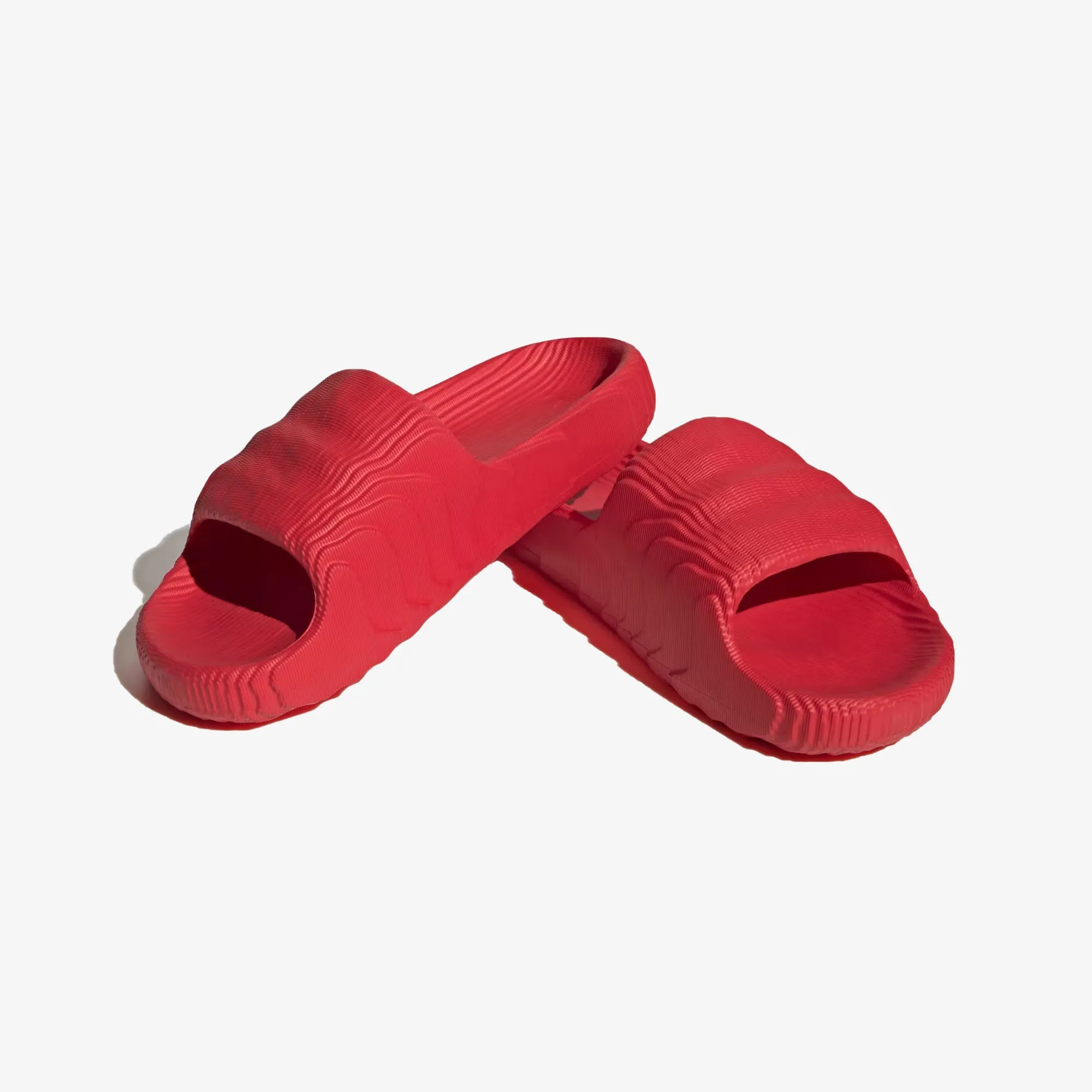 Adidas Originals | ADILETTE 22 SLIDES  { BETTER SCARLET / CLOUD WHITE / BETTER SCARLET