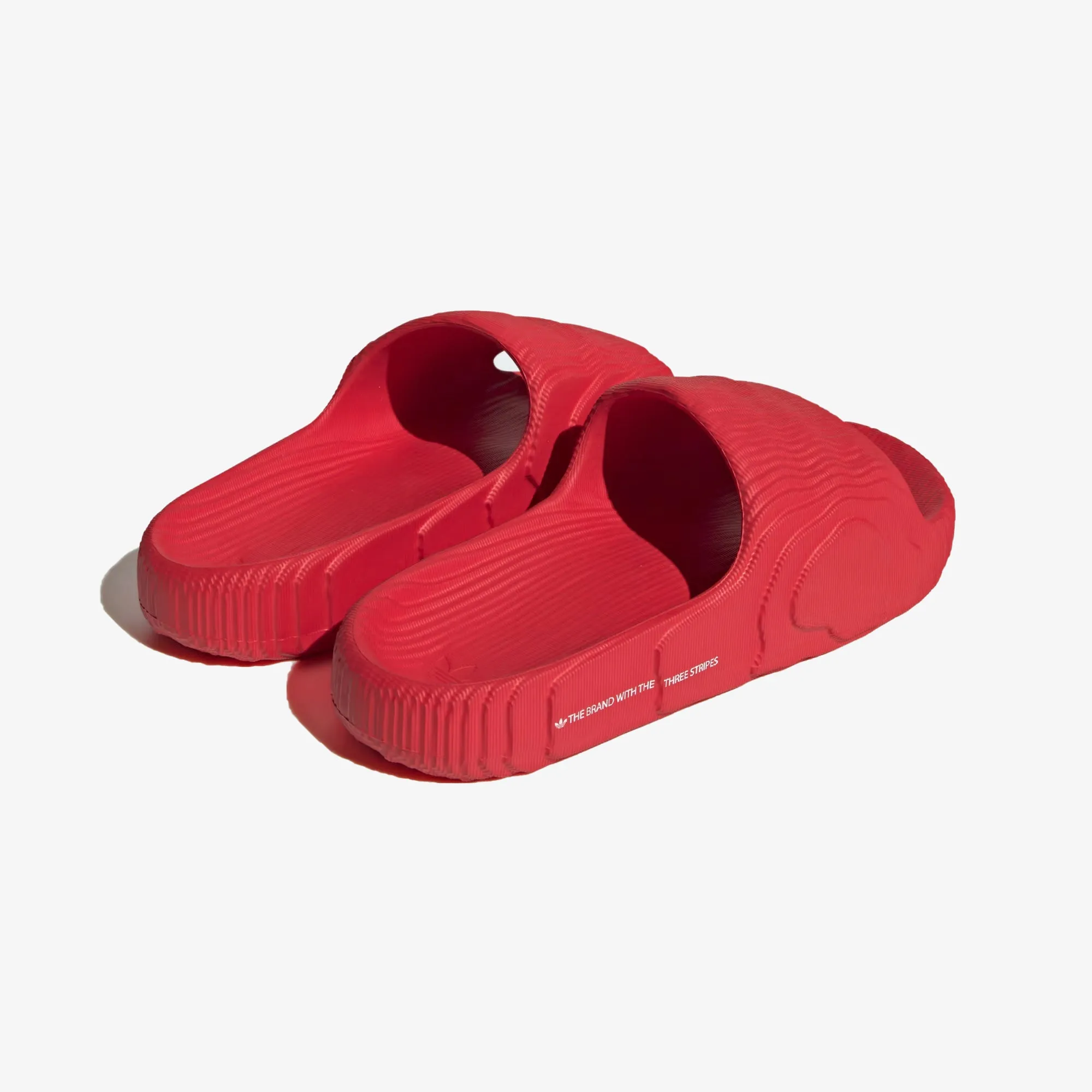 Adidas Originals | ADILETTE 22 SLIDES  { BETTER SCARLET / CLOUD WHITE / BETTER SCARLET