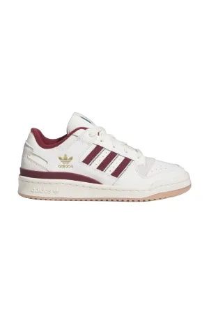 Adidas Originals Forum Low CL Red and White Shoes