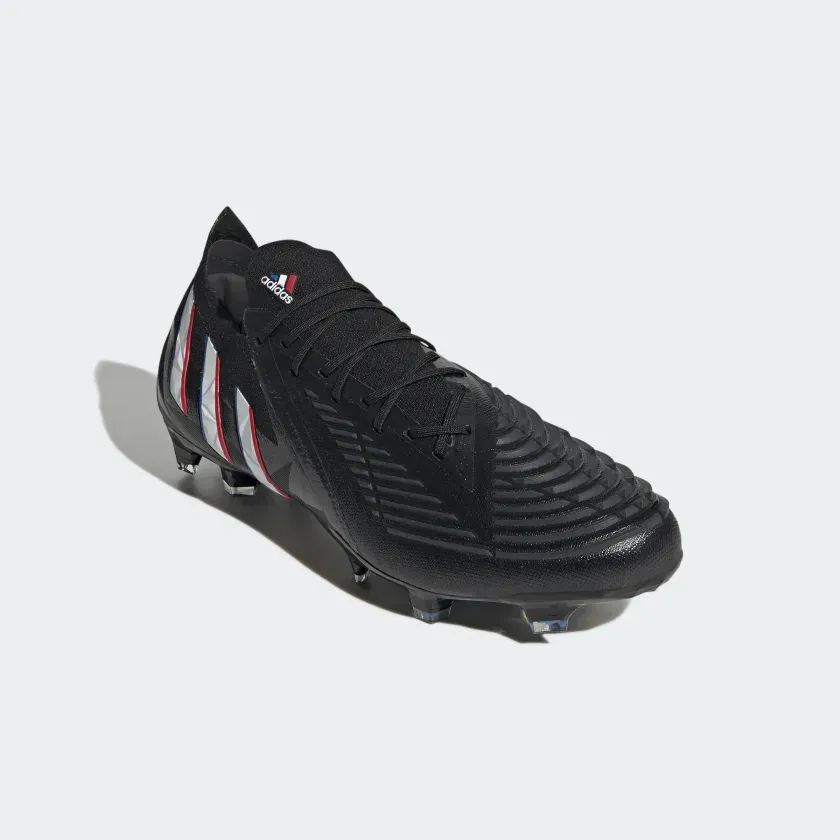 ADIDAS PREDATOR EDGE .1 LOW FG-Core Black / Cloud White /Vivid Red