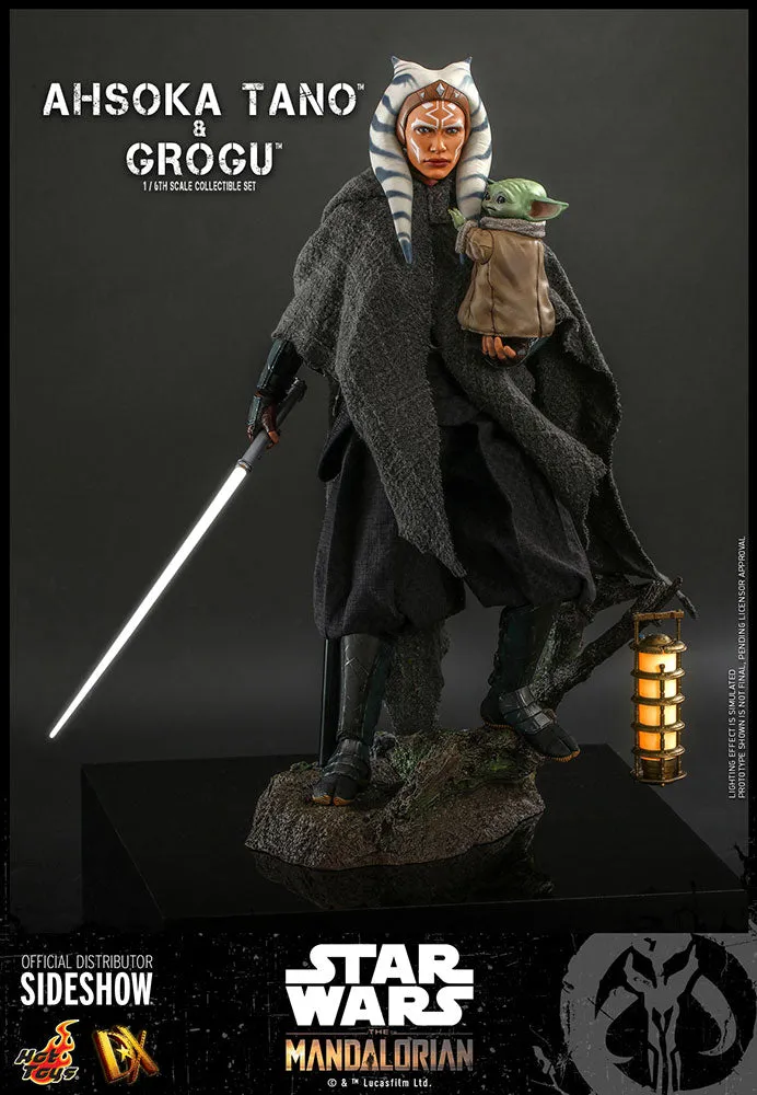 Ahsoka Tano and Grogu Sixth Scale Figure Set by Hot Toys