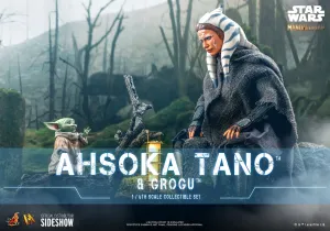 Ahsoka Tano and Grogu Sixth Scale Figure Set by Hot Toys