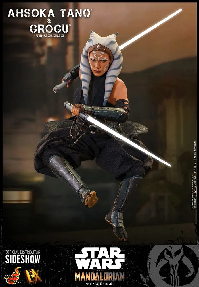 Ahsoka Tano and Grogu Sixth Scale Figure Set by Hot Toys