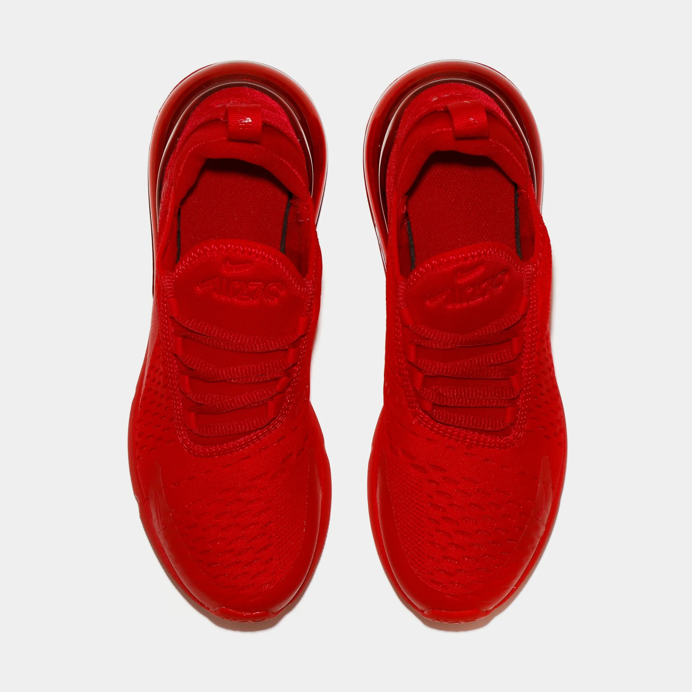 Air Max 270 Grade School Lifestyle Shoes (Red)