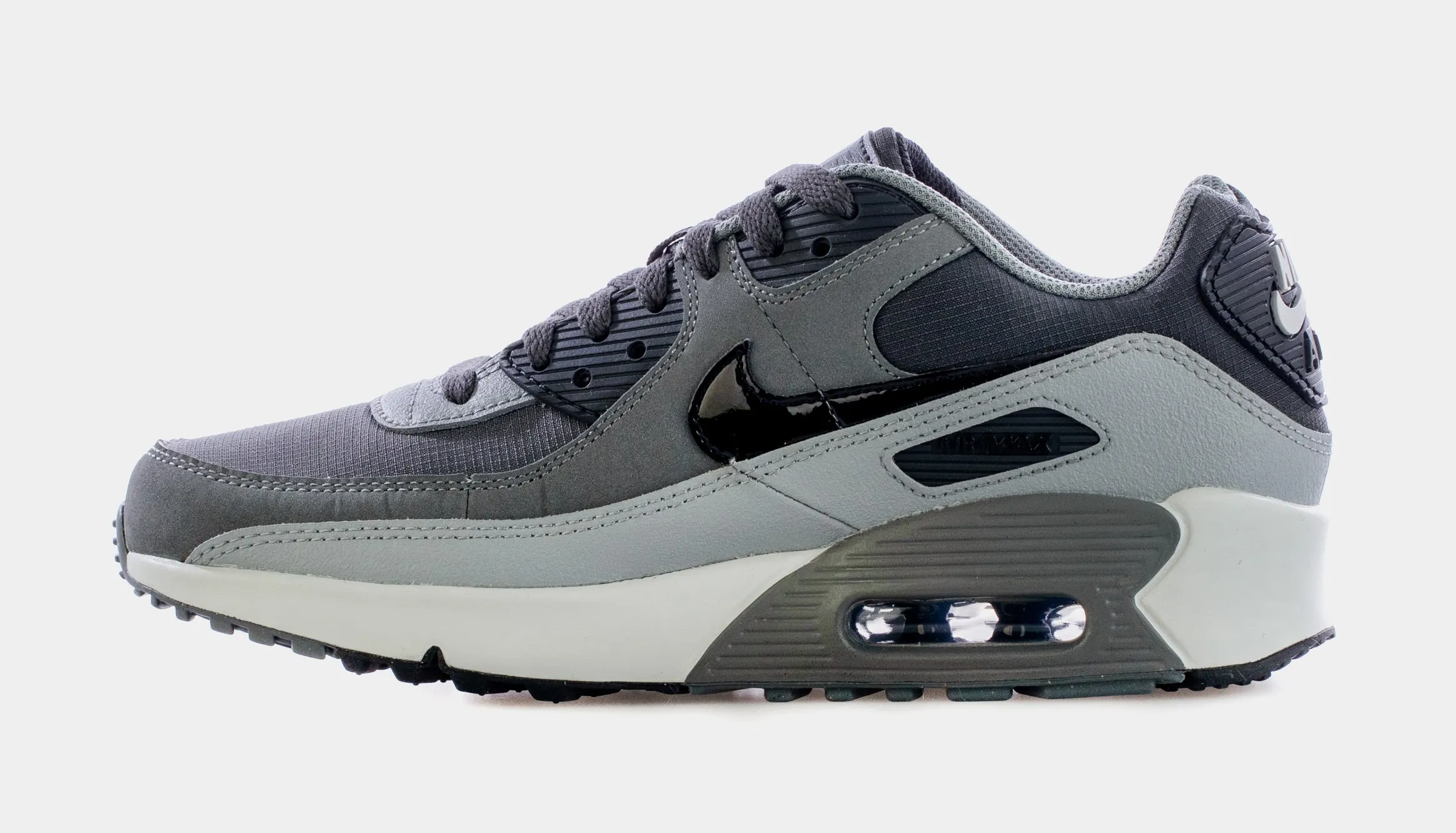 Air Max 90 LTR Grade School Lifestyle Shoes (Grey)