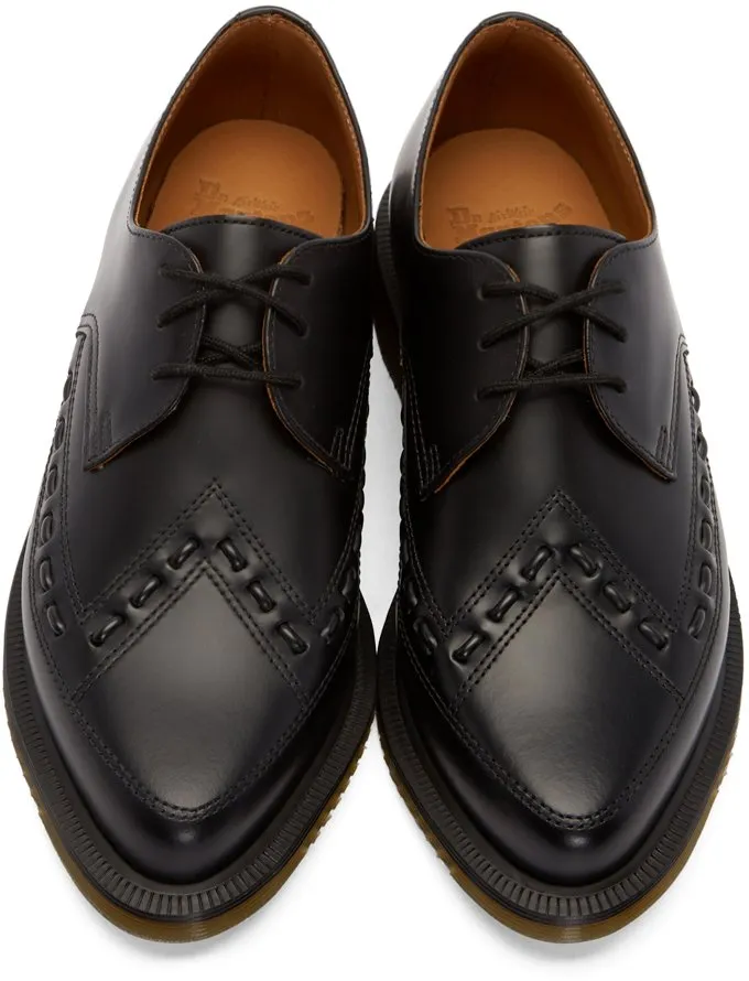 ALLY BLACK SMOOTH OXFORD