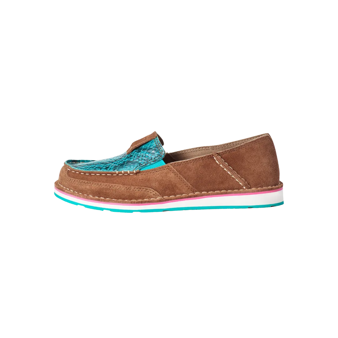 Ariat Women's Turquoise Snake Cruiser Shoes