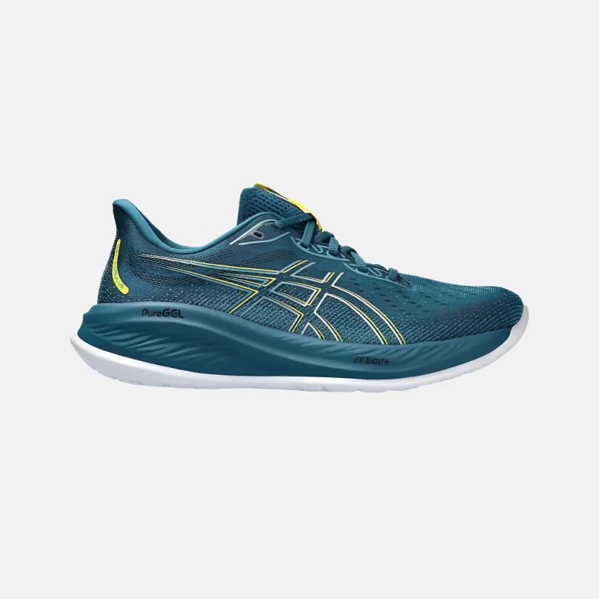 Asics GEL-CUMULUS 26 Men's Running Shoes - Evening Teal/Bright Yellow