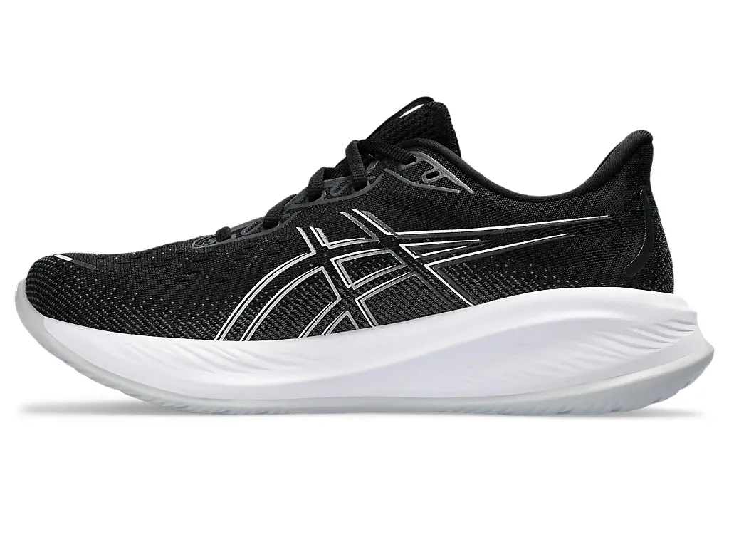 ASICS Mens Gel Cumulus 26 Wide - Black/Concrete (1011B793-002)