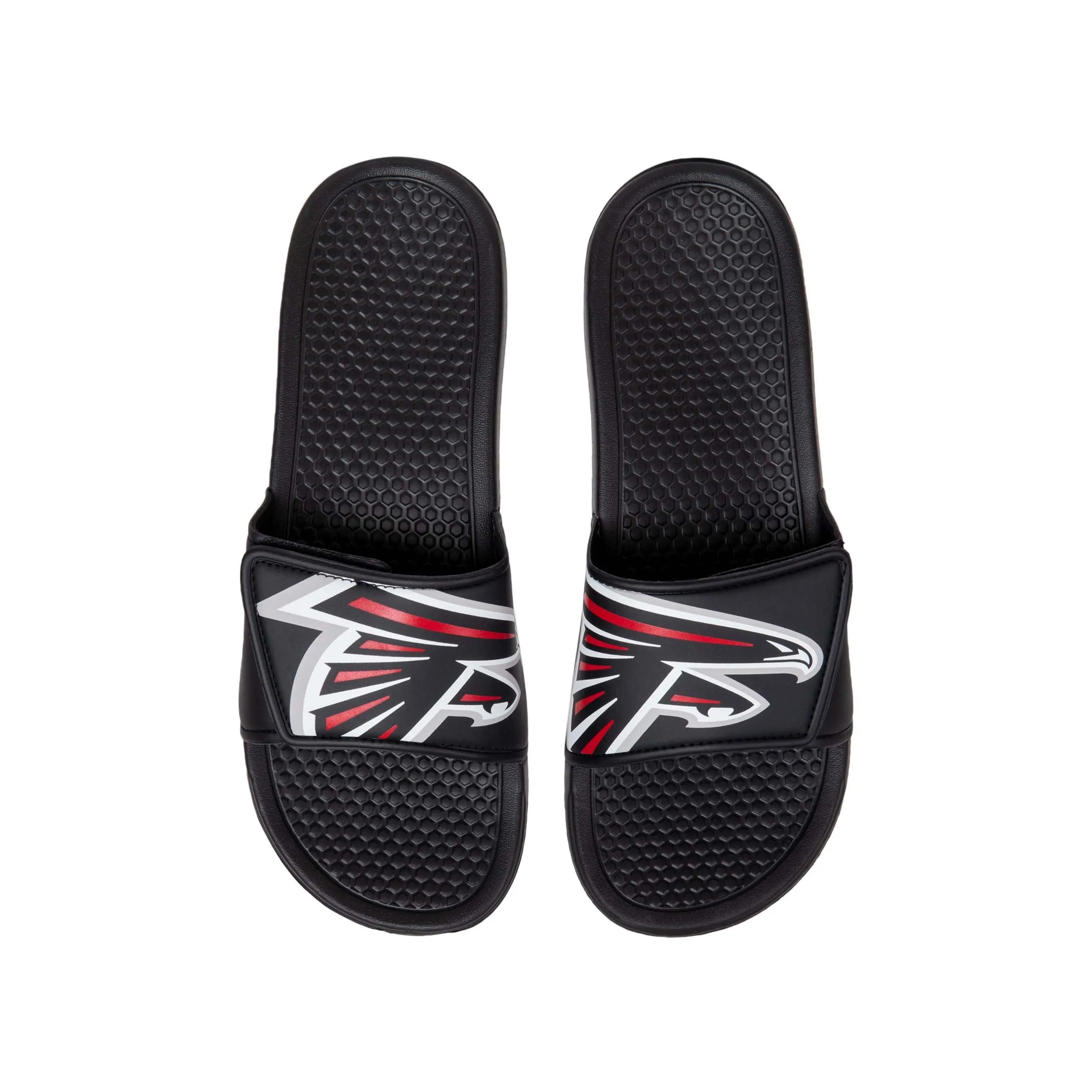 Atlanta Falcons NFL Mens Cropped Big Logo Slides