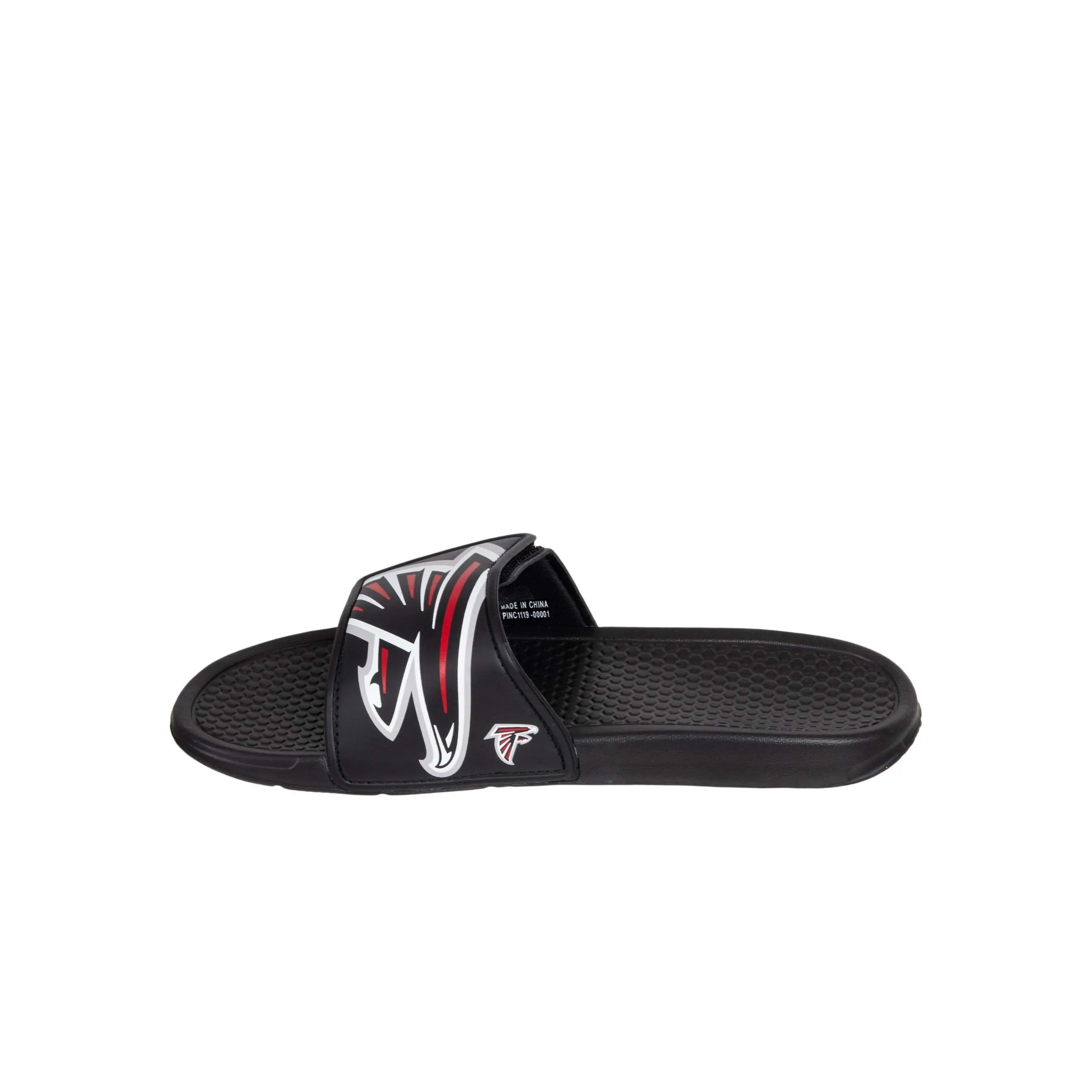 Atlanta Falcons NFL Mens Cropped Big Logo Slides