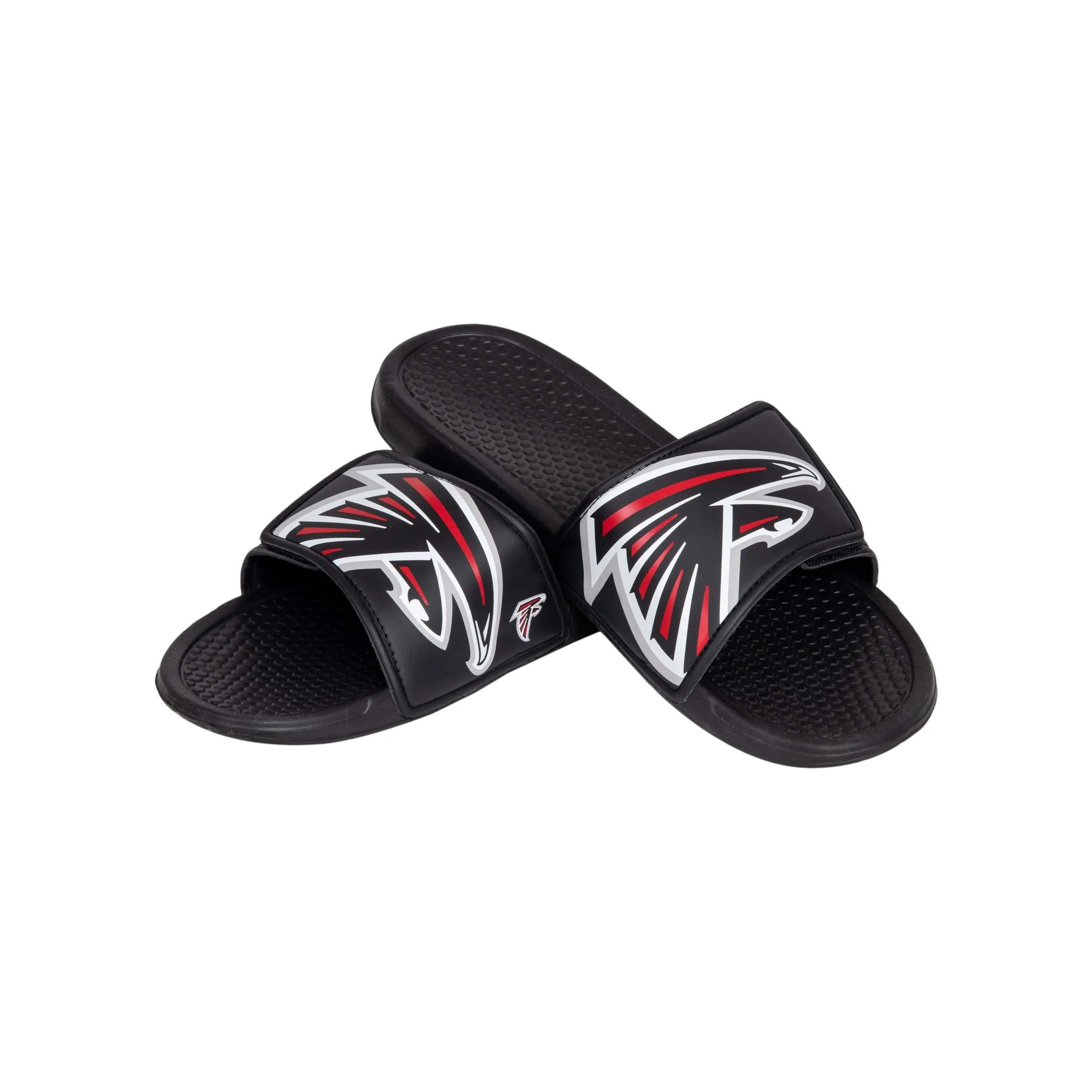 Atlanta Falcons NFL Mens Cropped Big Logo Slides