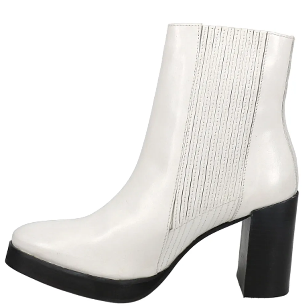 Ava Round Toe Platform Chelsea Booties