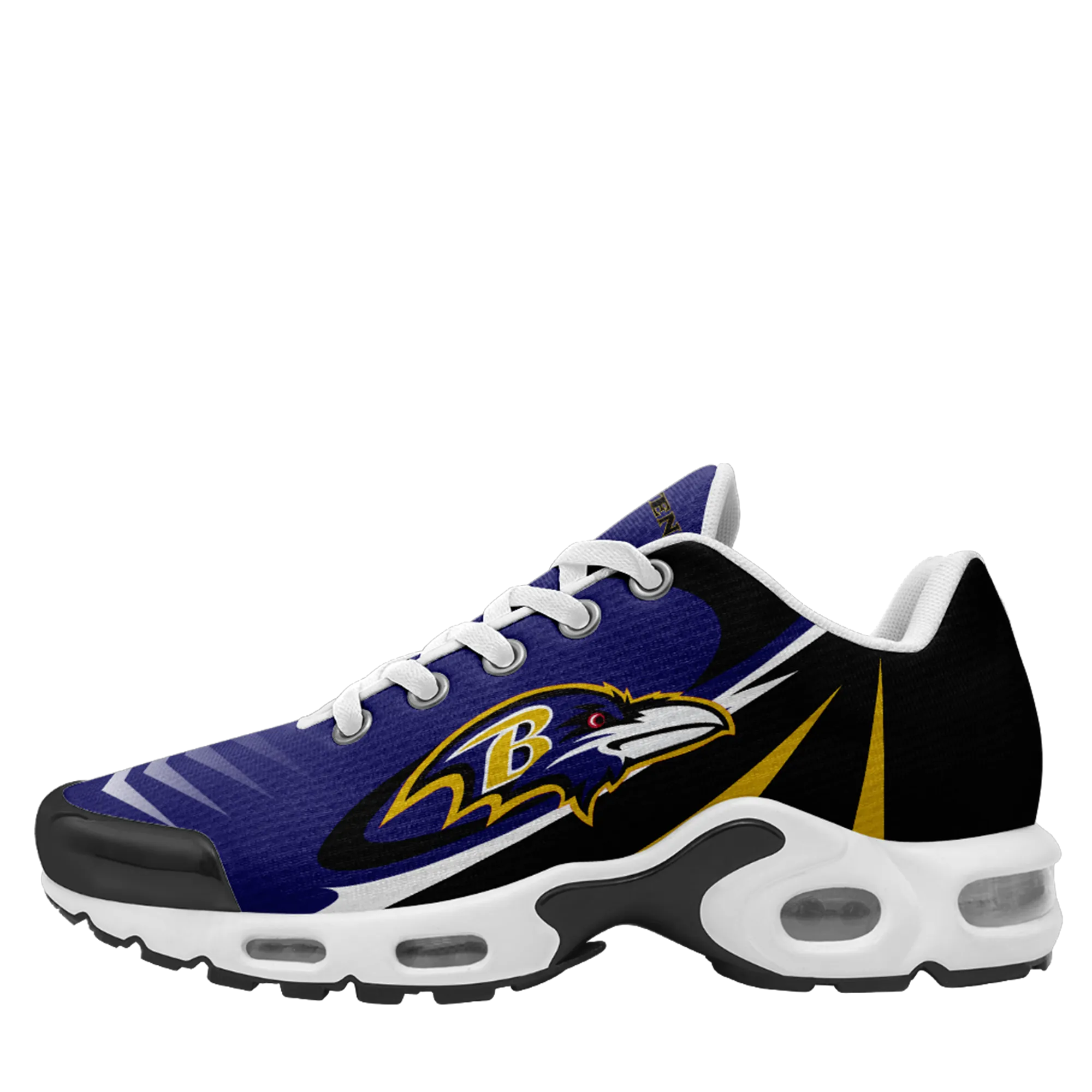 Baltimore Ravens- Fashion Men/Women Sports Shoes Sports Wear Shoes NFL Game Comfortable and Breathable