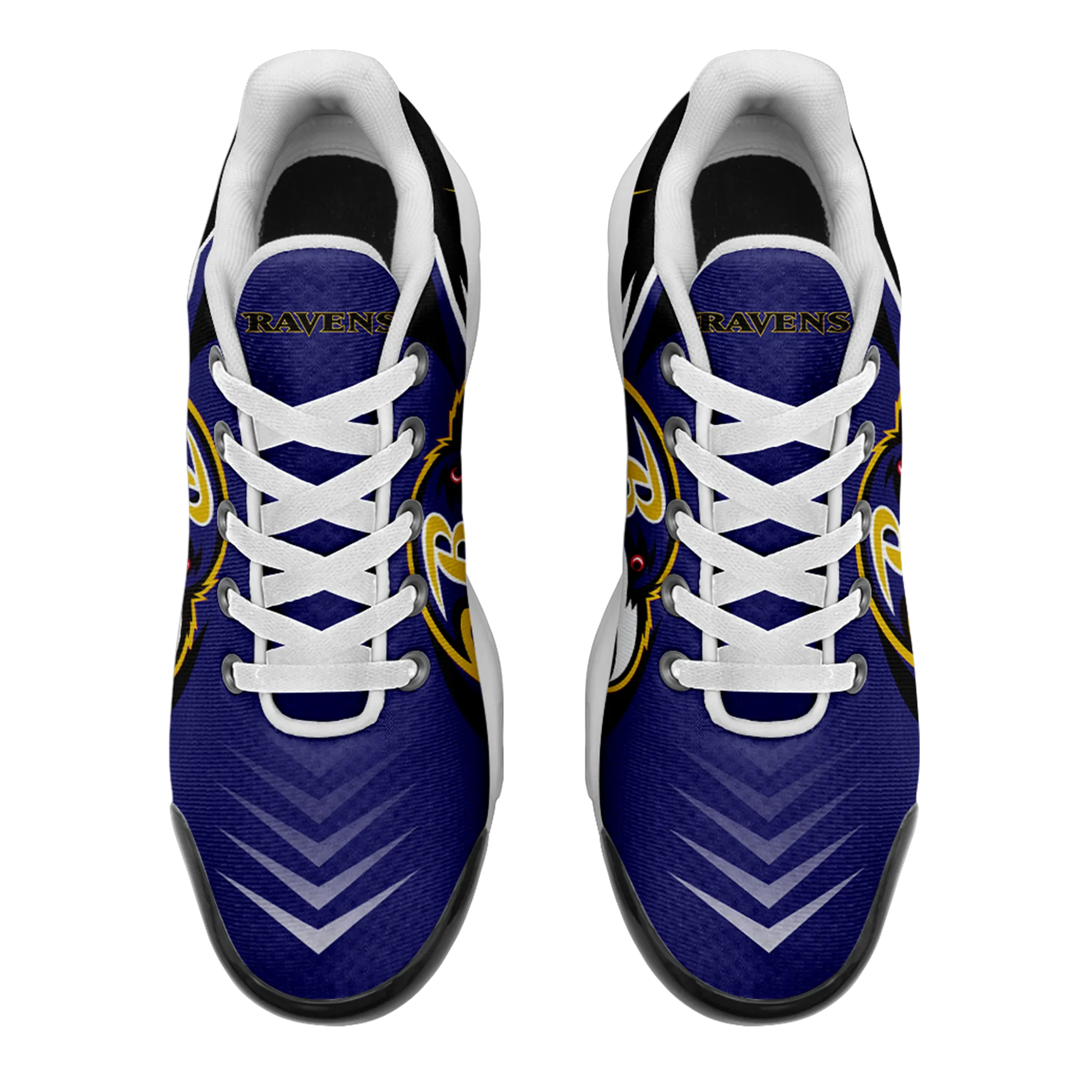 Baltimore Ravens- Fashion Men/Women Sports Shoes Sports Wear Shoes NFL Game Comfortable and Breathable