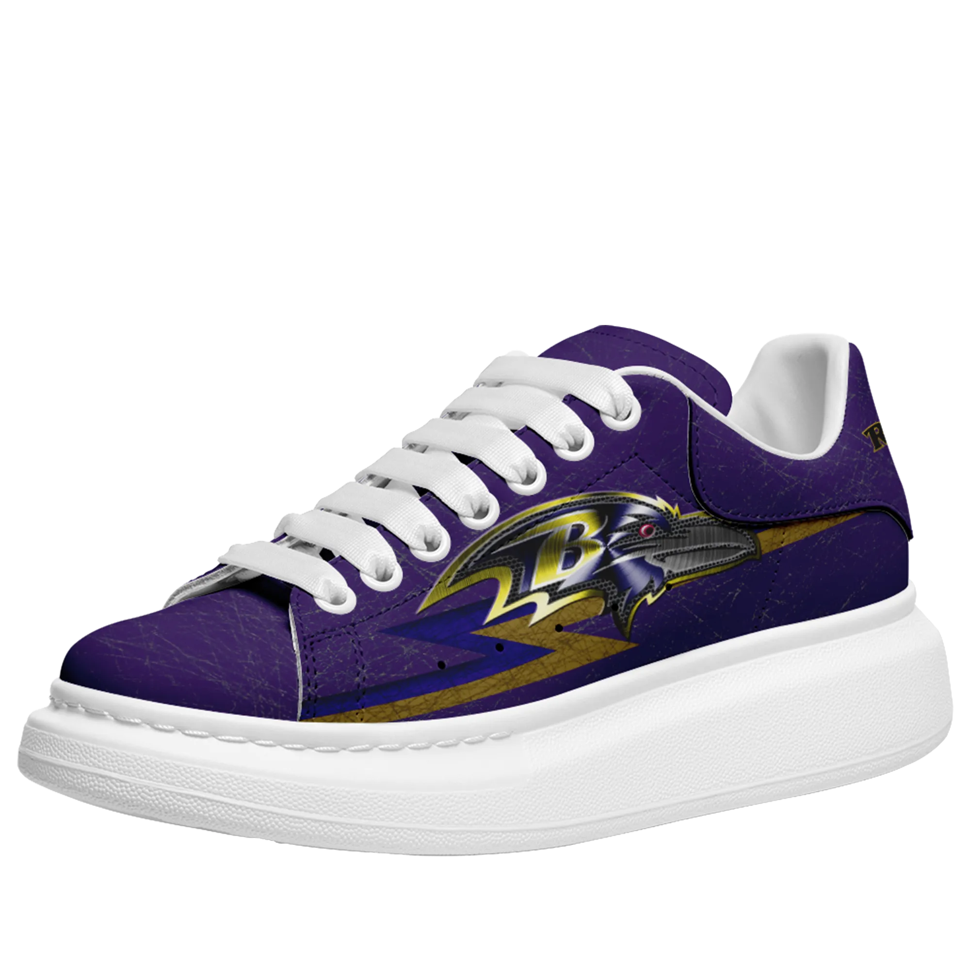 Baltimore Ravens- McQueen Shoes Unisex Fashionable Casual Shoes for Walking Comfortable and Breathable