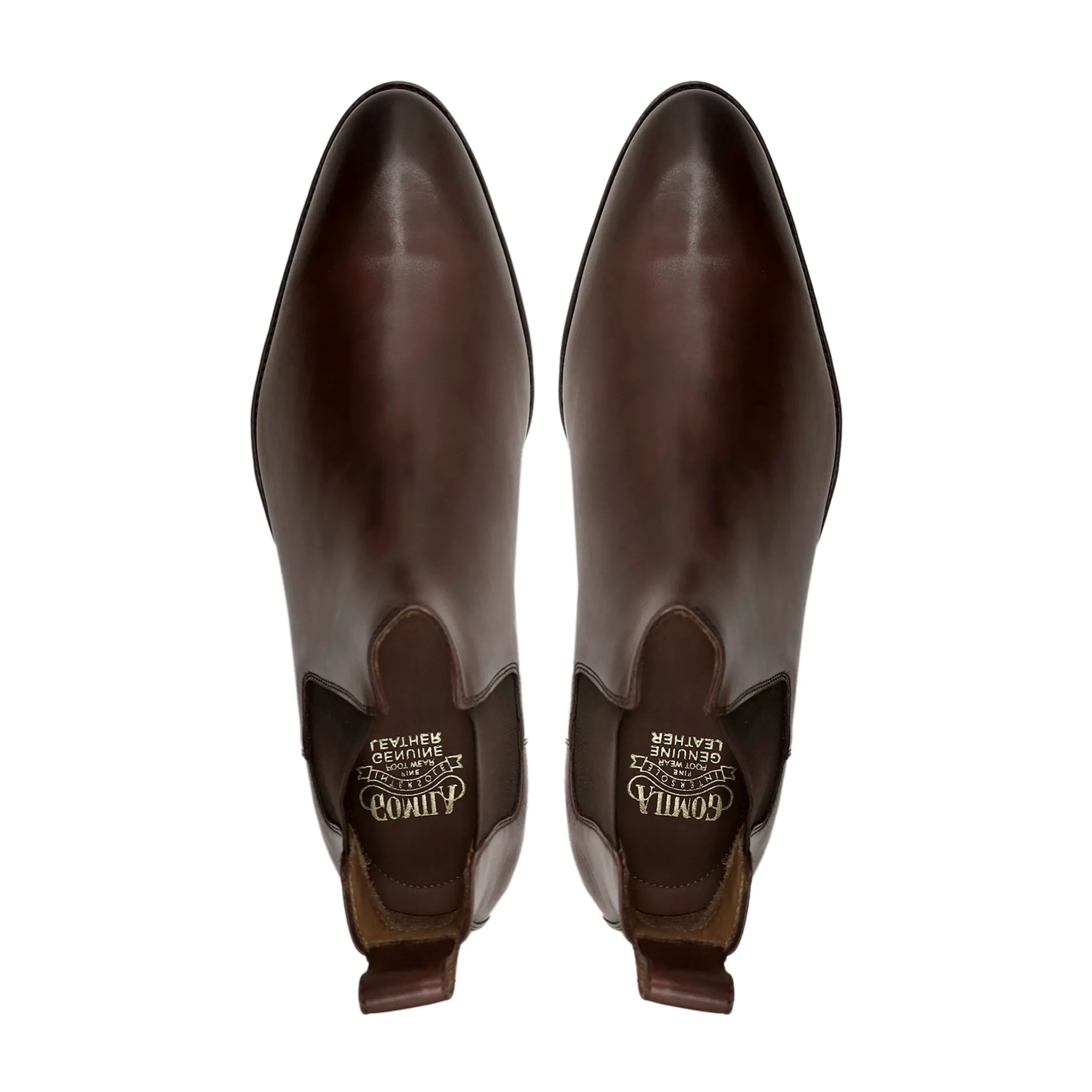 Bamako - Men's Burnished Brown Calf Leather Chelsea Boot