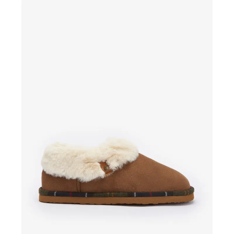 Barbour Eloise Bootie Ladies Slipper - Camel