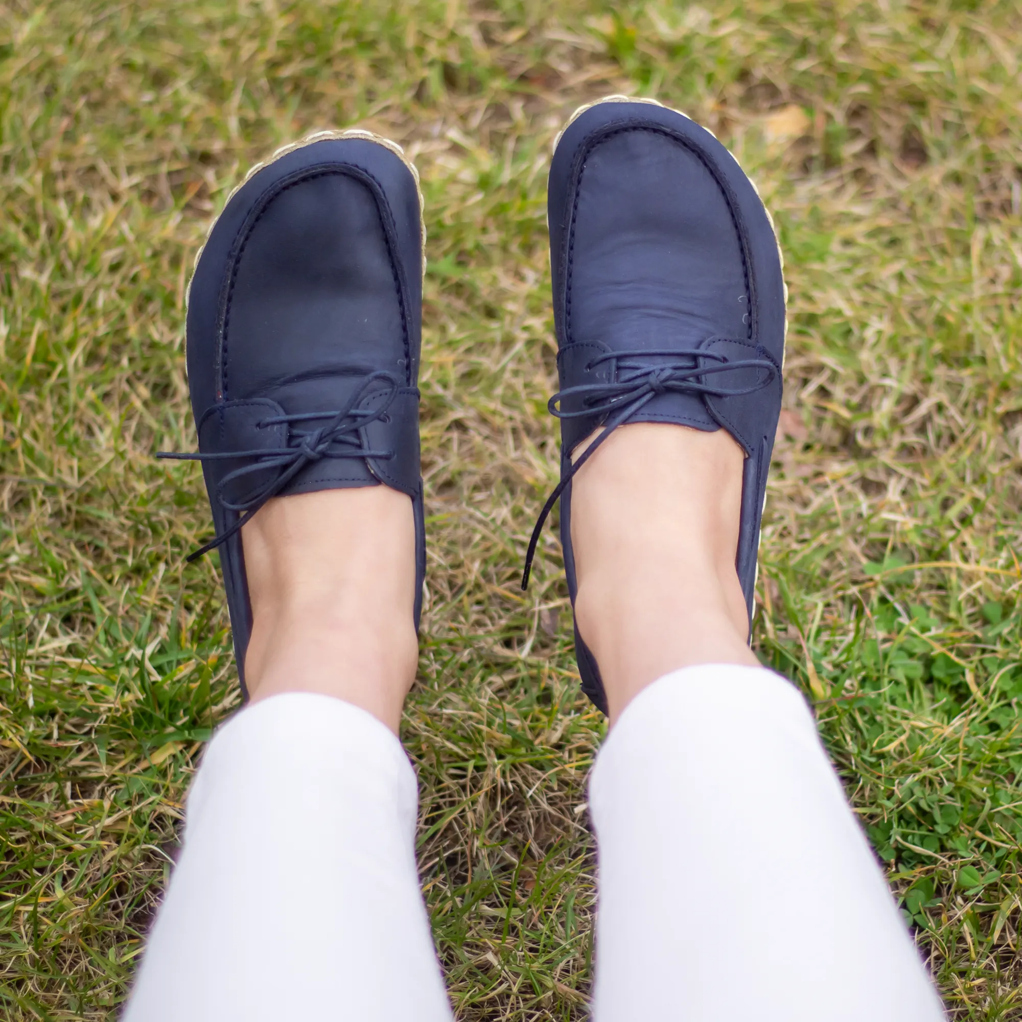 Barefoot Minimalist Shoes Navy Blue for Women