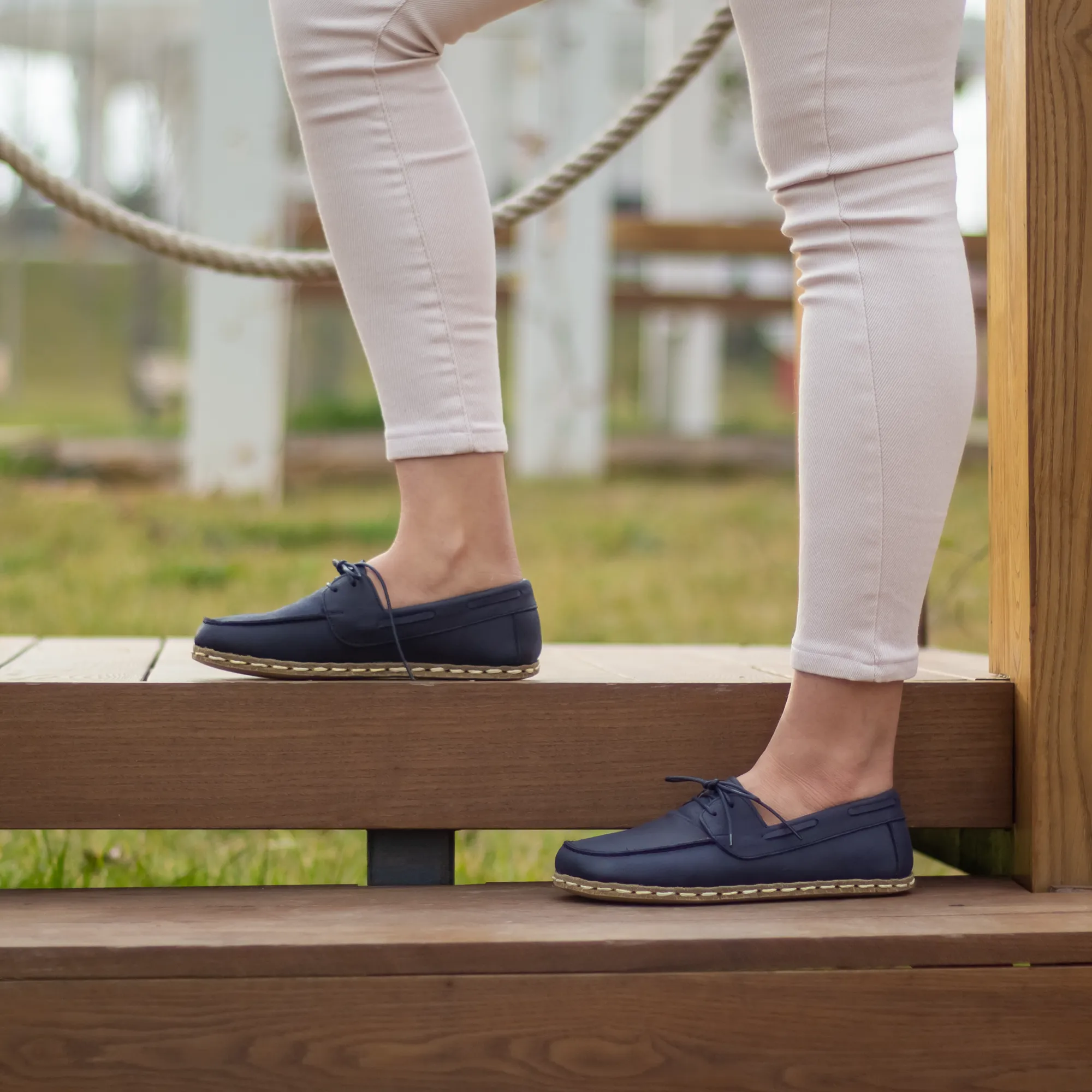 Barefoot Minimalist Shoes Navy Blue for Women