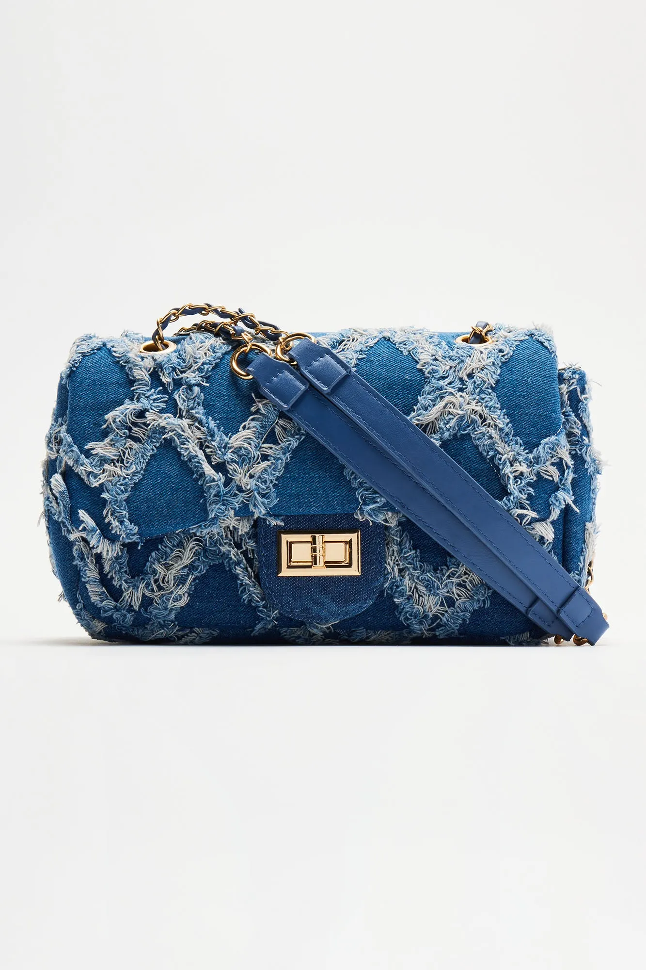 Better Off Single Handbag - Denim