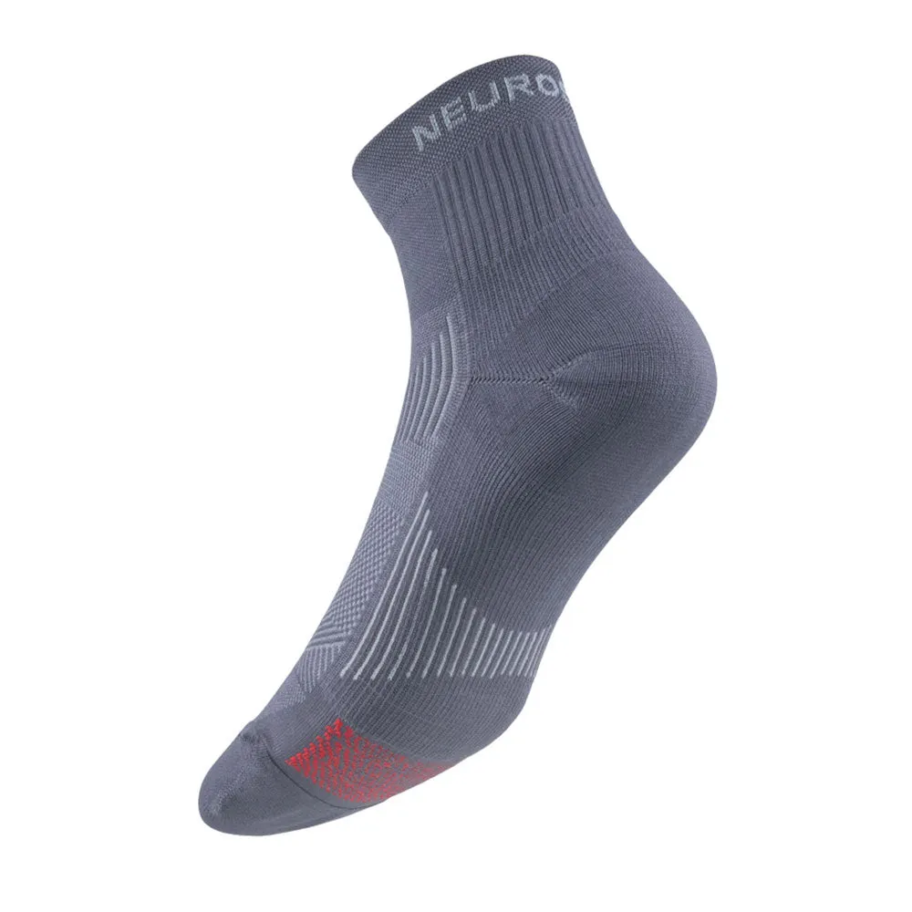 Biowin Neurosocks - Athletic Mini Crew - Stingray Grey