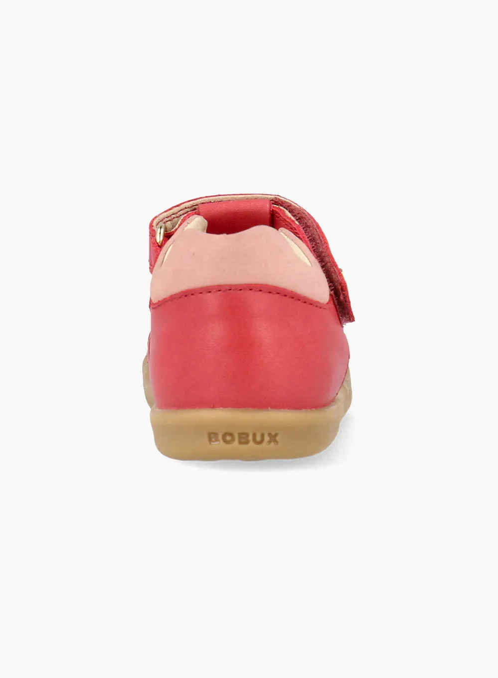 Bobux Compass Sandals in Red/Rose