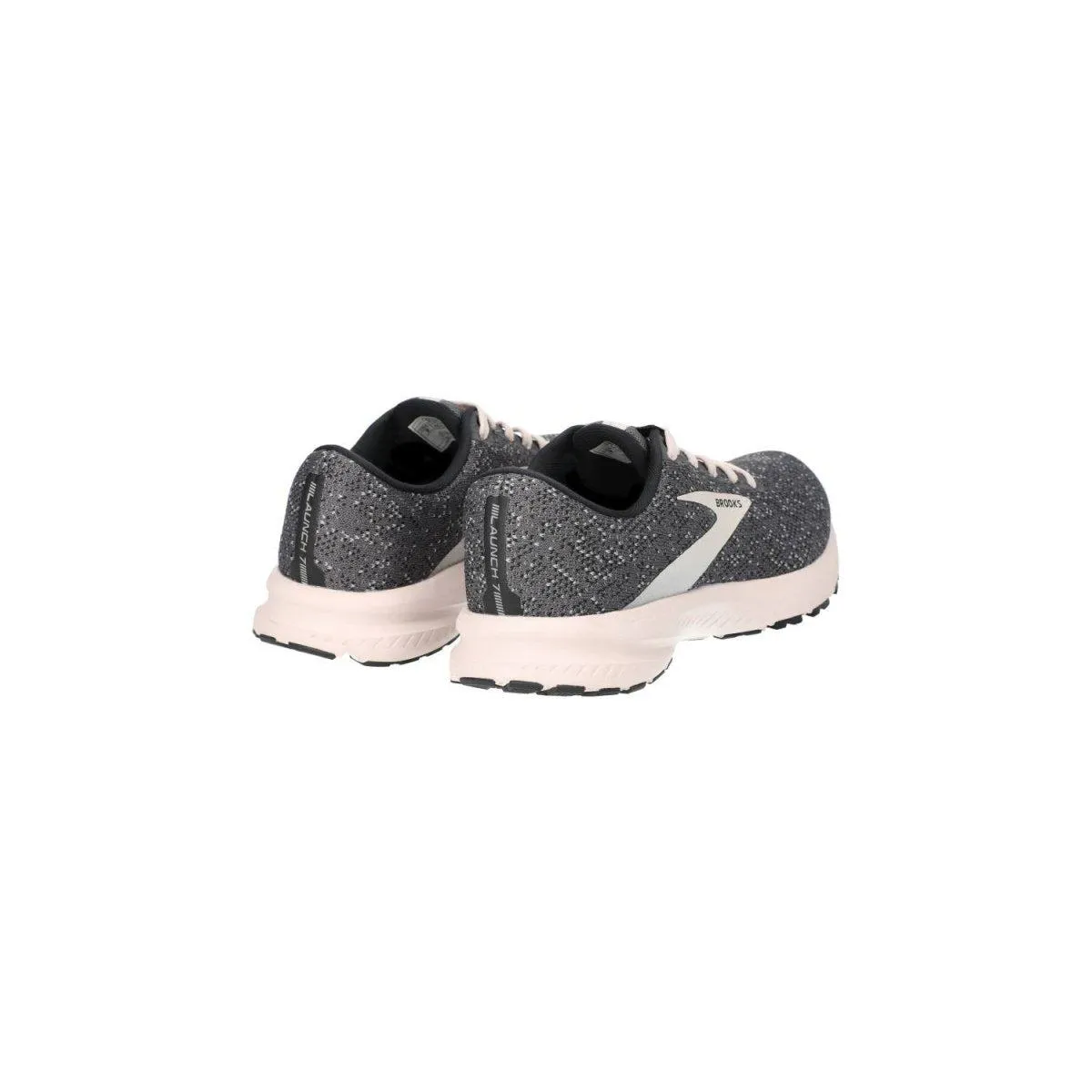 Brooks Launch 7 Running Sport Shoes Fabric Grey Colour For Women