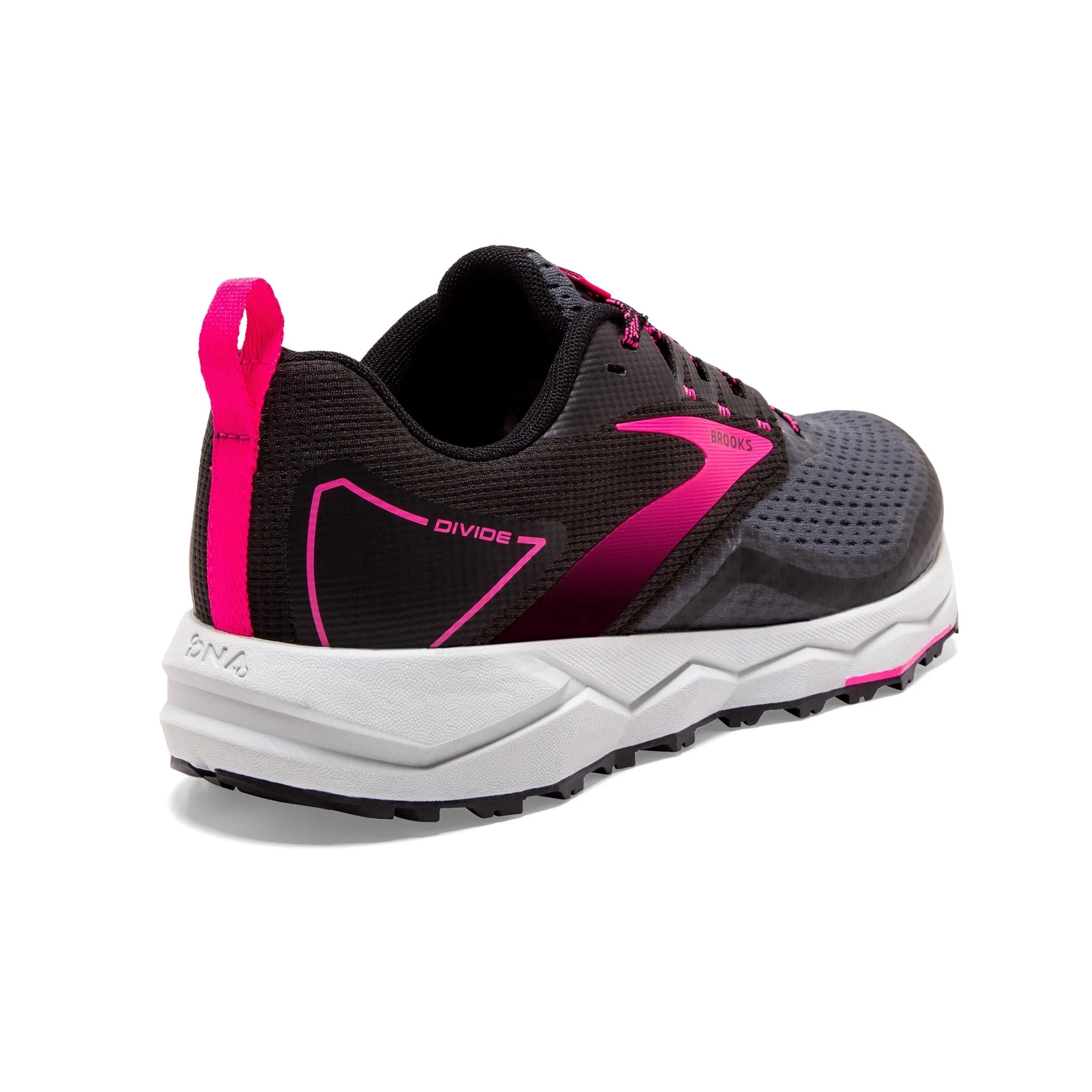 Brooks Women's Divide 2 Trail Running Shoes Black / Ebony / Pink