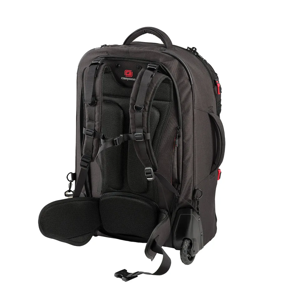 Caribee - Skymaster 70lt III Backpack on wheels - Black