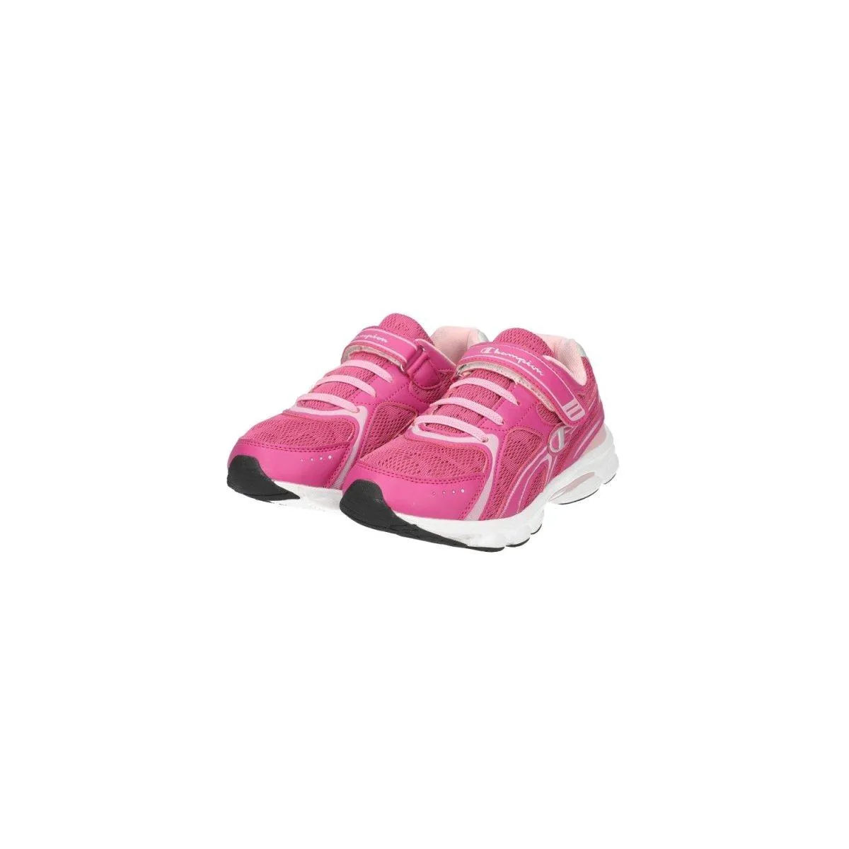 Champion Strap Running Sport Shoes Fabric Pink Colour For Kids