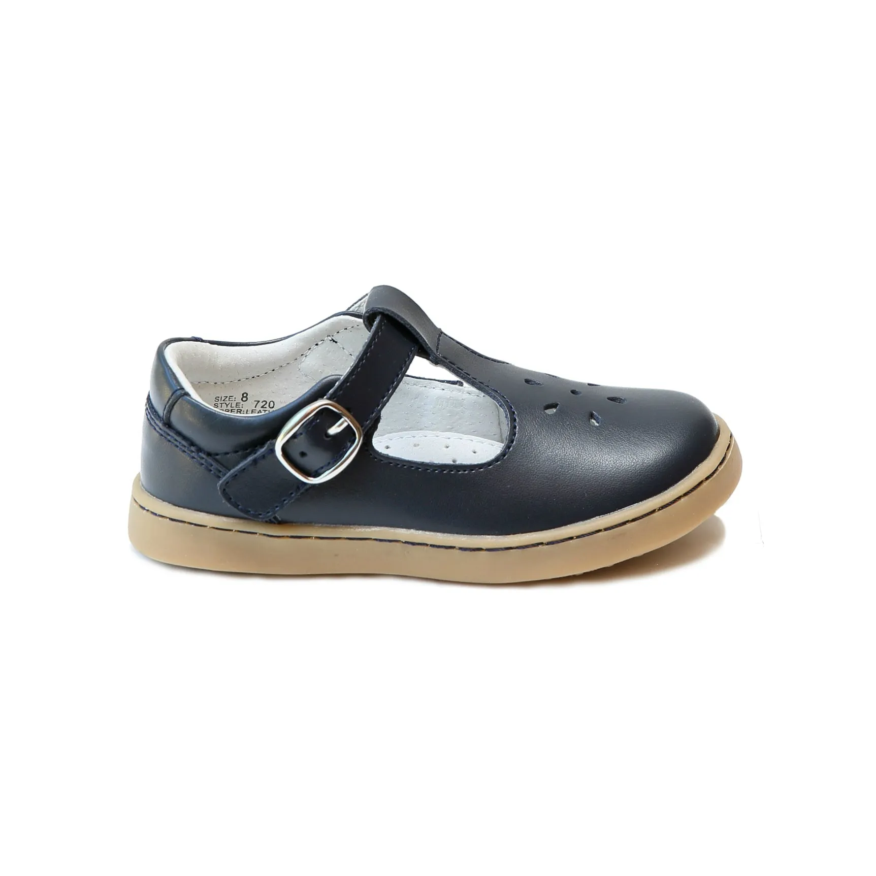 Chelsea T-Strap Mary Jane - Navy