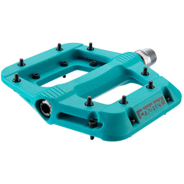 Chester 9/16 Turquoise Platform Pedal