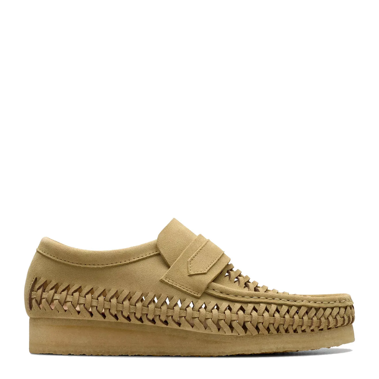 Clarks Originals WB Loafer Weave Maple Suede