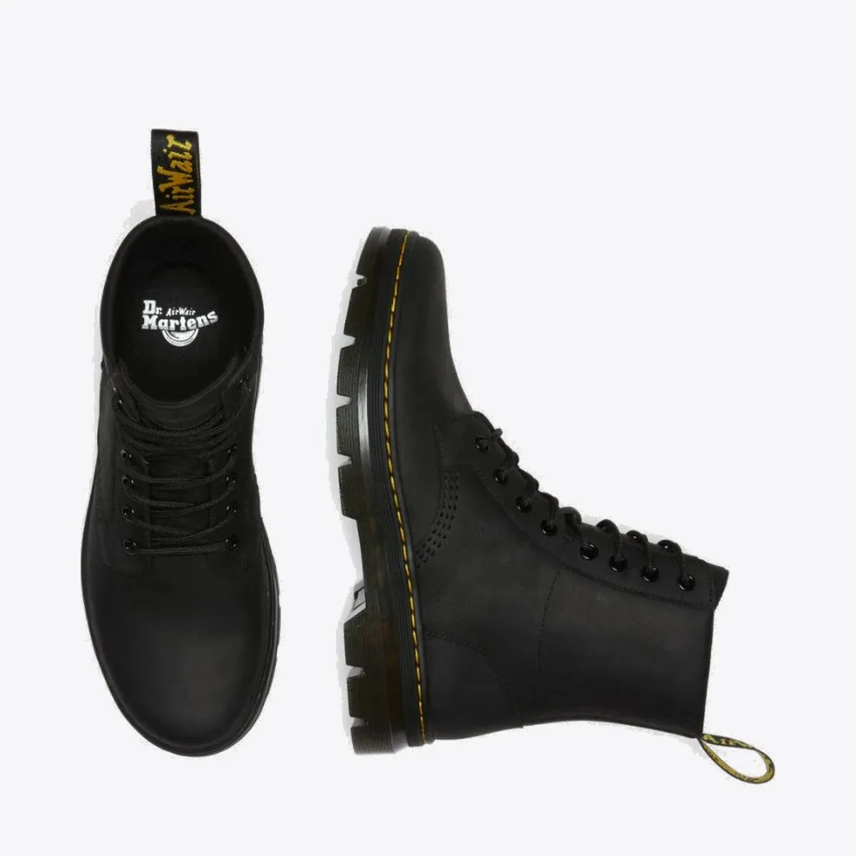 Combs Leather 8 Eye Boot