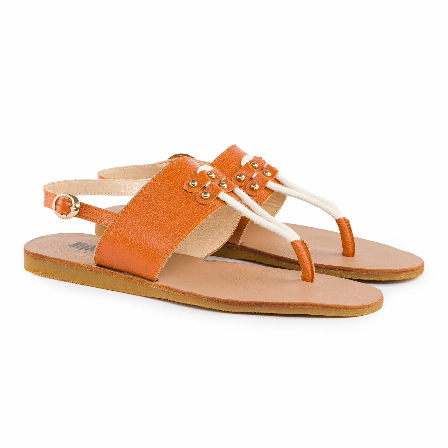 Crescent Thong Sandals