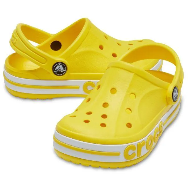 Crocs Bayaband Clog Kids-Unisex Lifestyle Slippers Lemon