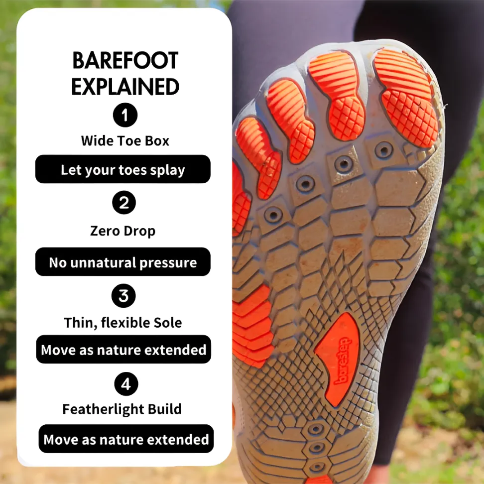 Cuzcare Ortho Barefoot Women Shoes | Nature Stability, Super Comfort Casual Shoes