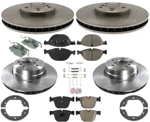 Disc Brake Rotors Disc Brake Pads & Shoes For BMW X6 xDrive 5.0i 2008-2017