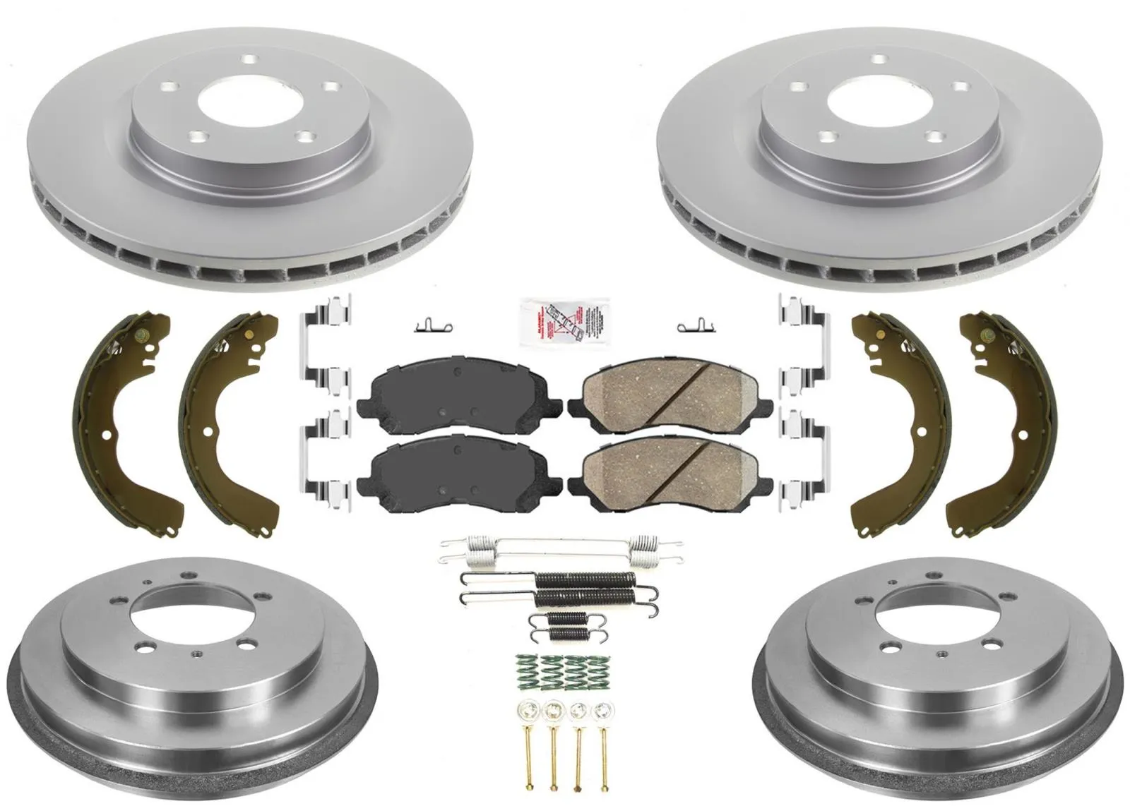 Disc Brake Rotors Pads Brake Drums Brake Shoes For Mitsubishi Outlander 03-04