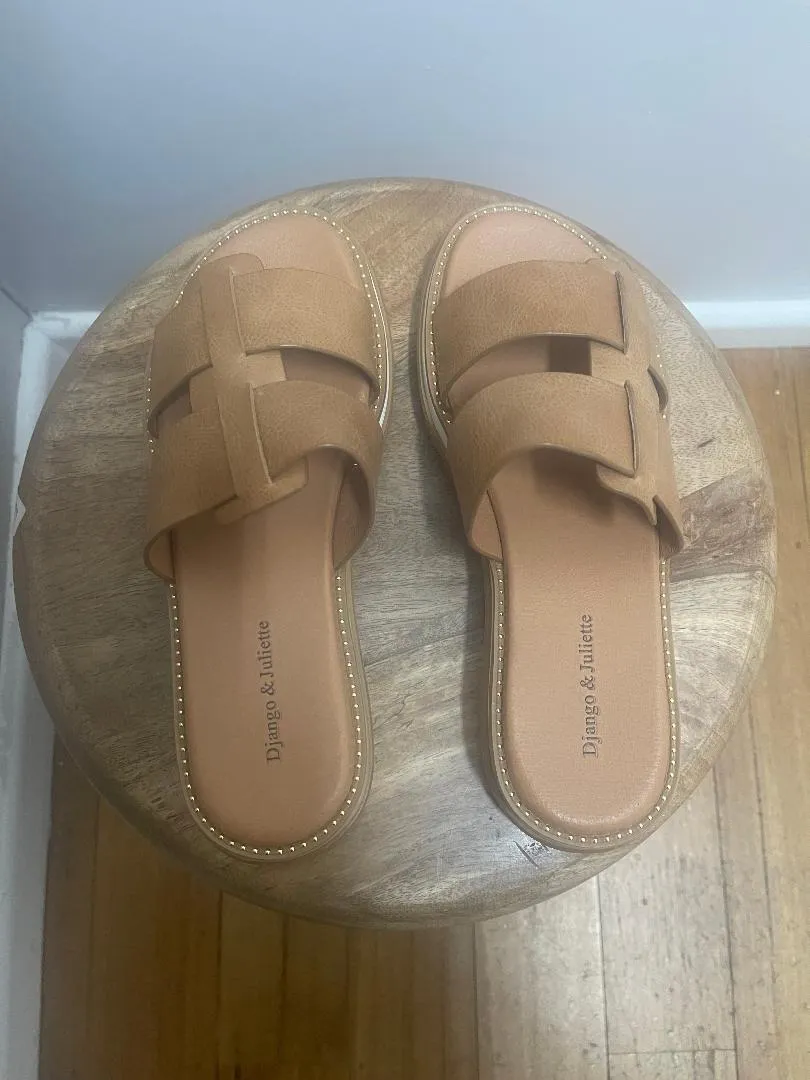 Django & Juliette - Sandals - Stead - Tan / Leather