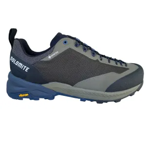 Dolomite scarpa bassa per la montagna impermeabile Crodarossa Tech GTX 296271 BGBL verde imbrunito-blu