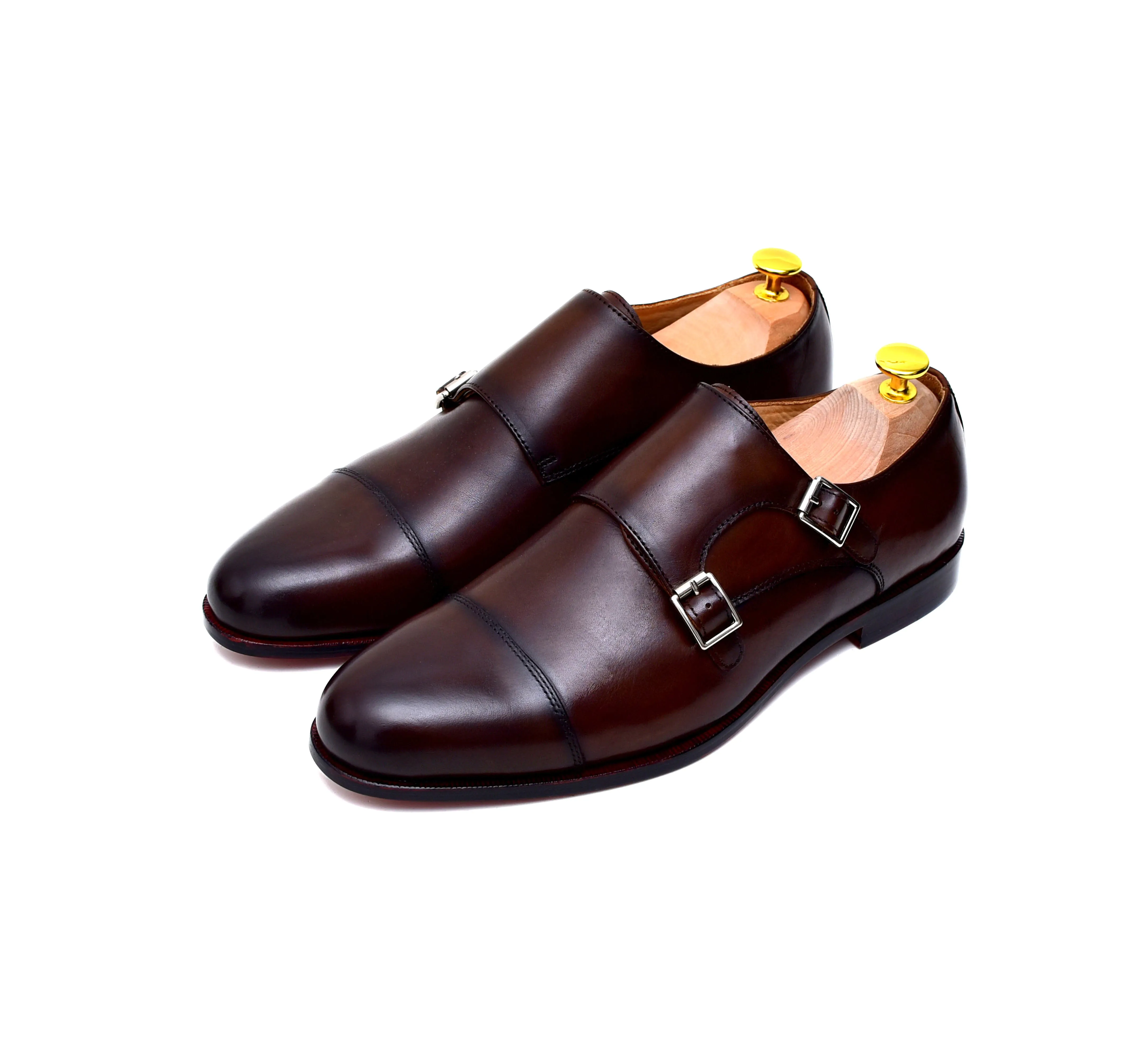 Double Monk II - Espresso Monk Dress Shoes