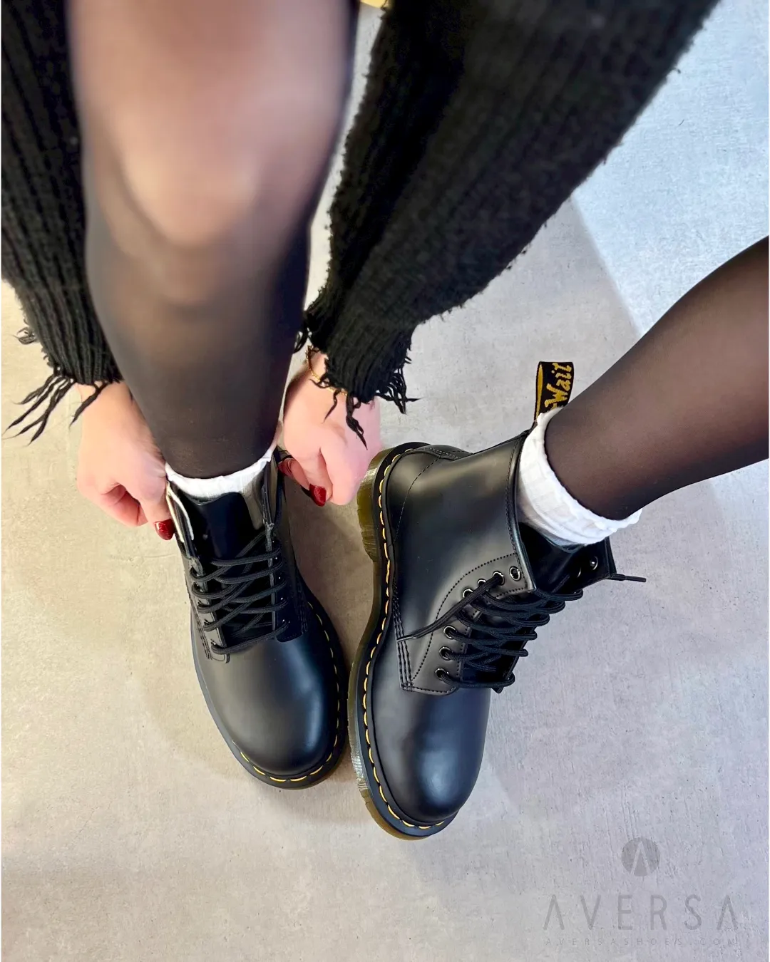 Dr. Martens 1460 Black Noir Smooth