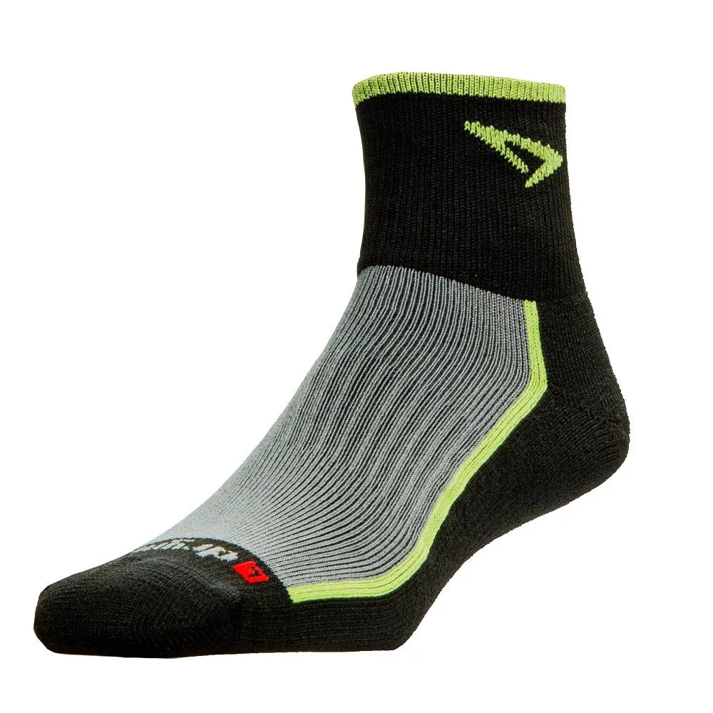 Drymax Unisex Trail Running 1/4 Crew High Turn Down Socks