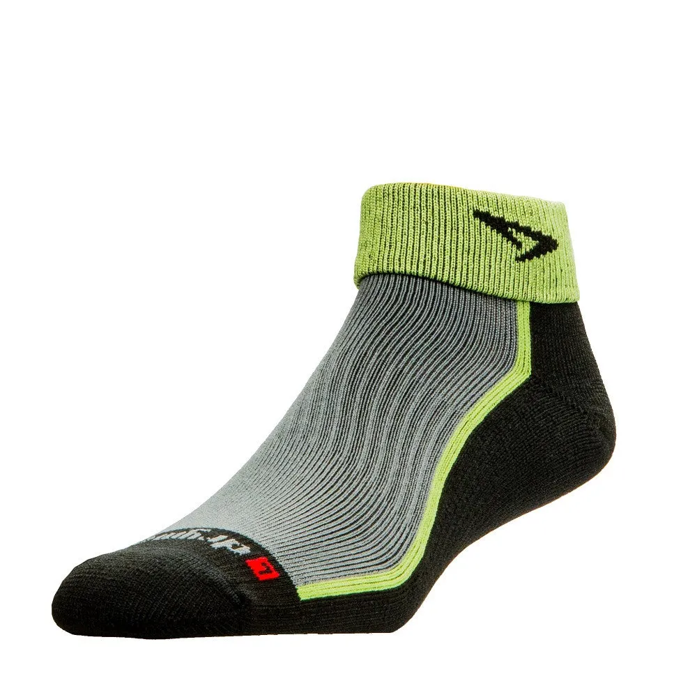 Drymax Unisex Trail Running 1/4 Crew High Turn Down Socks